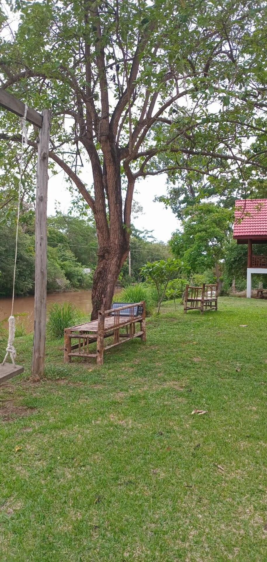Bolaven Garden Bungalow And Tent - Tad Lo Ban Kiangtat Luaran gambar