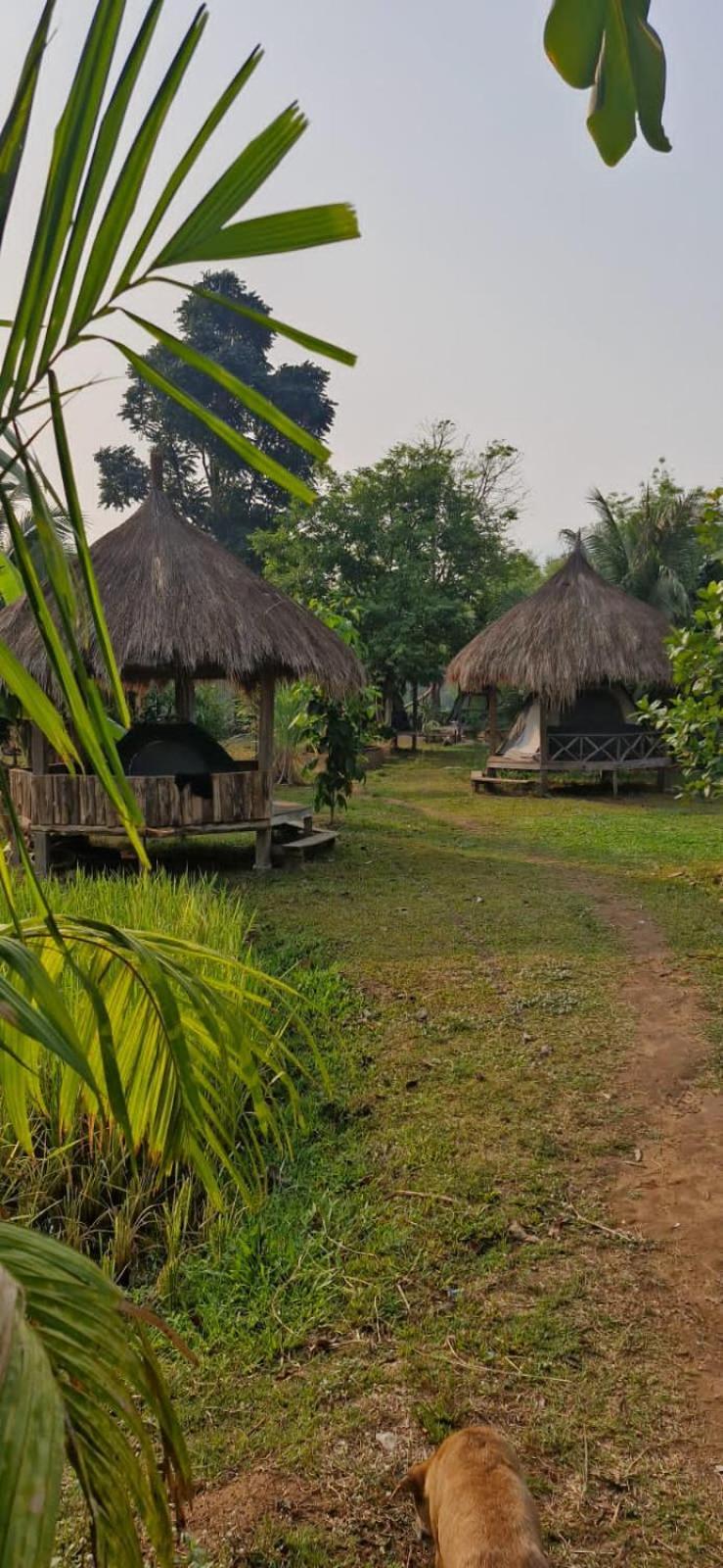 Bolaven Garden Bungalow And Tent - Tad Lo Ban Kiangtat Luaran gambar