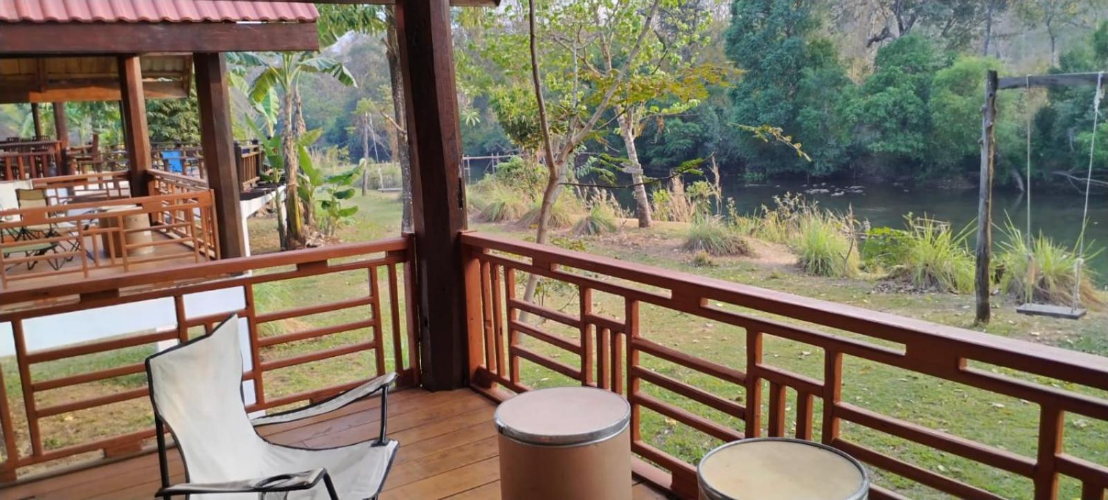 Bolaven Garden Bungalow And Tent - Tad Lo Ban Kiangtat Luaran gambar