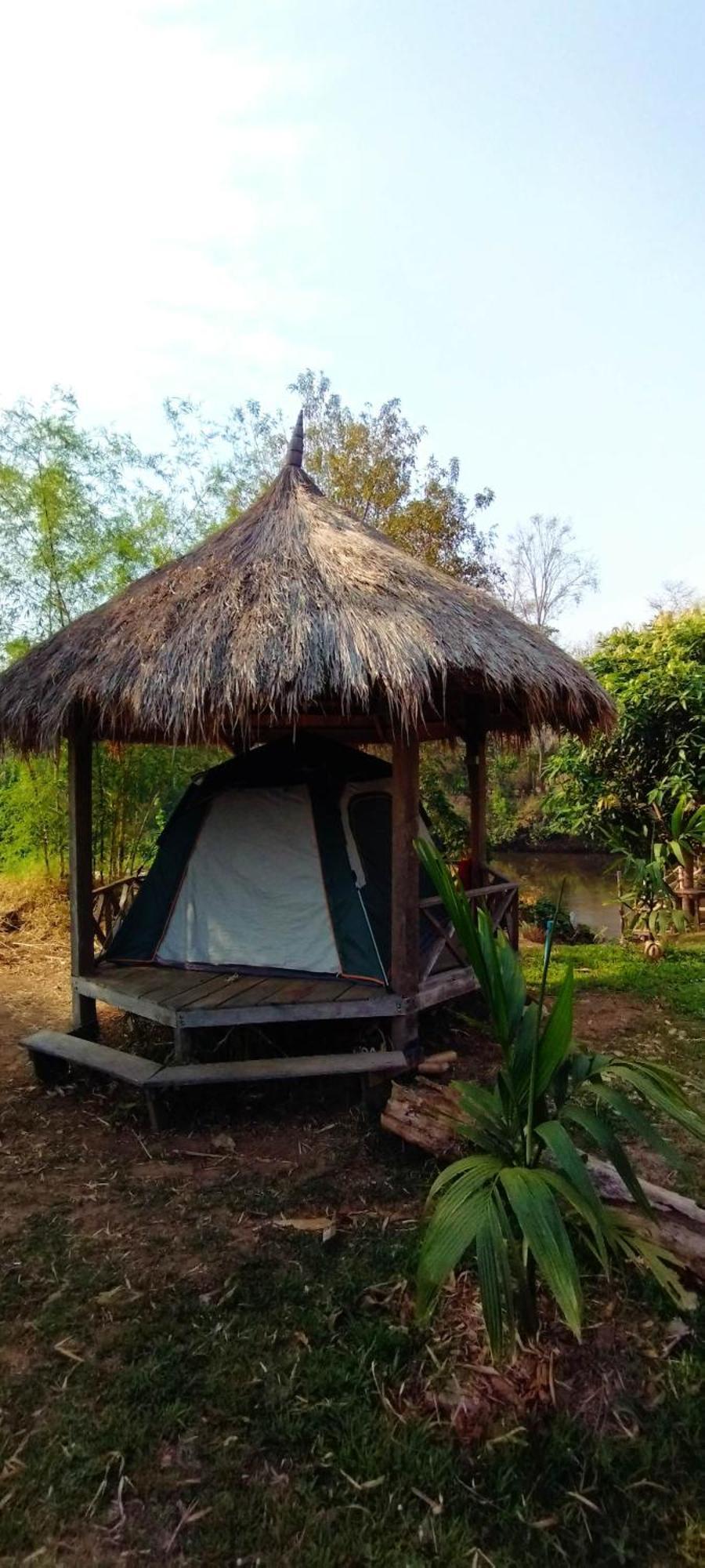Bolaven Garden Bungalow And Tent - Tad Lo Ban Kiangtat Luaran gambar