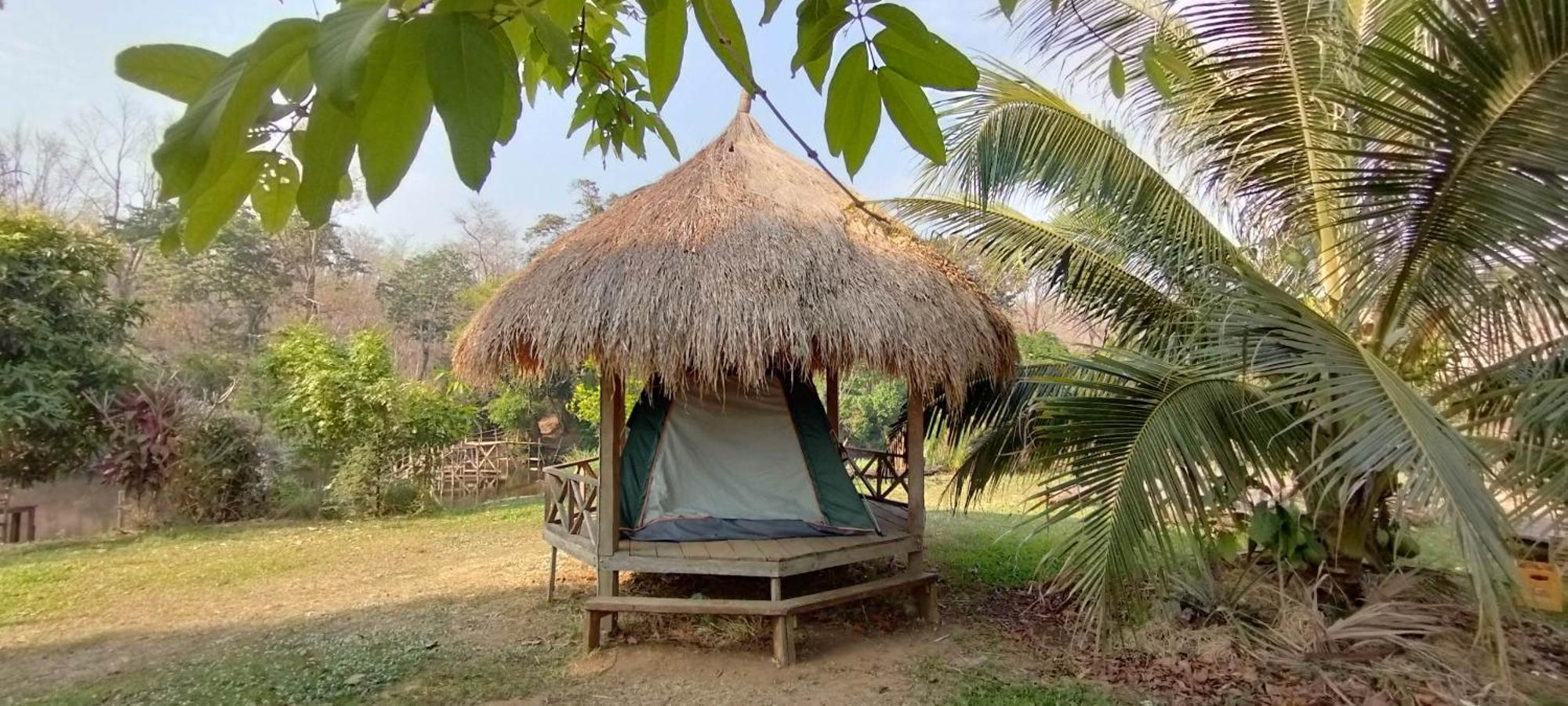 Bolaven Garden Bungalow And Tent - Tad Lo Ban Kiangtat Luaran gambar