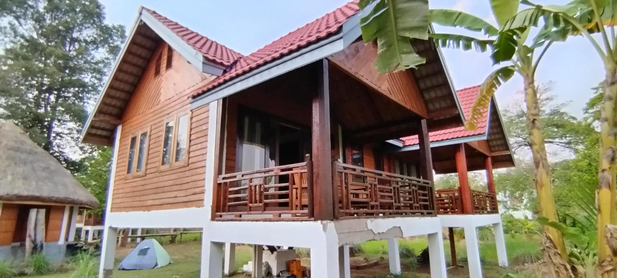 Bolaven Garden Bungalow And Tent - Tad Lo Ban Kiangtat Luaran gambar