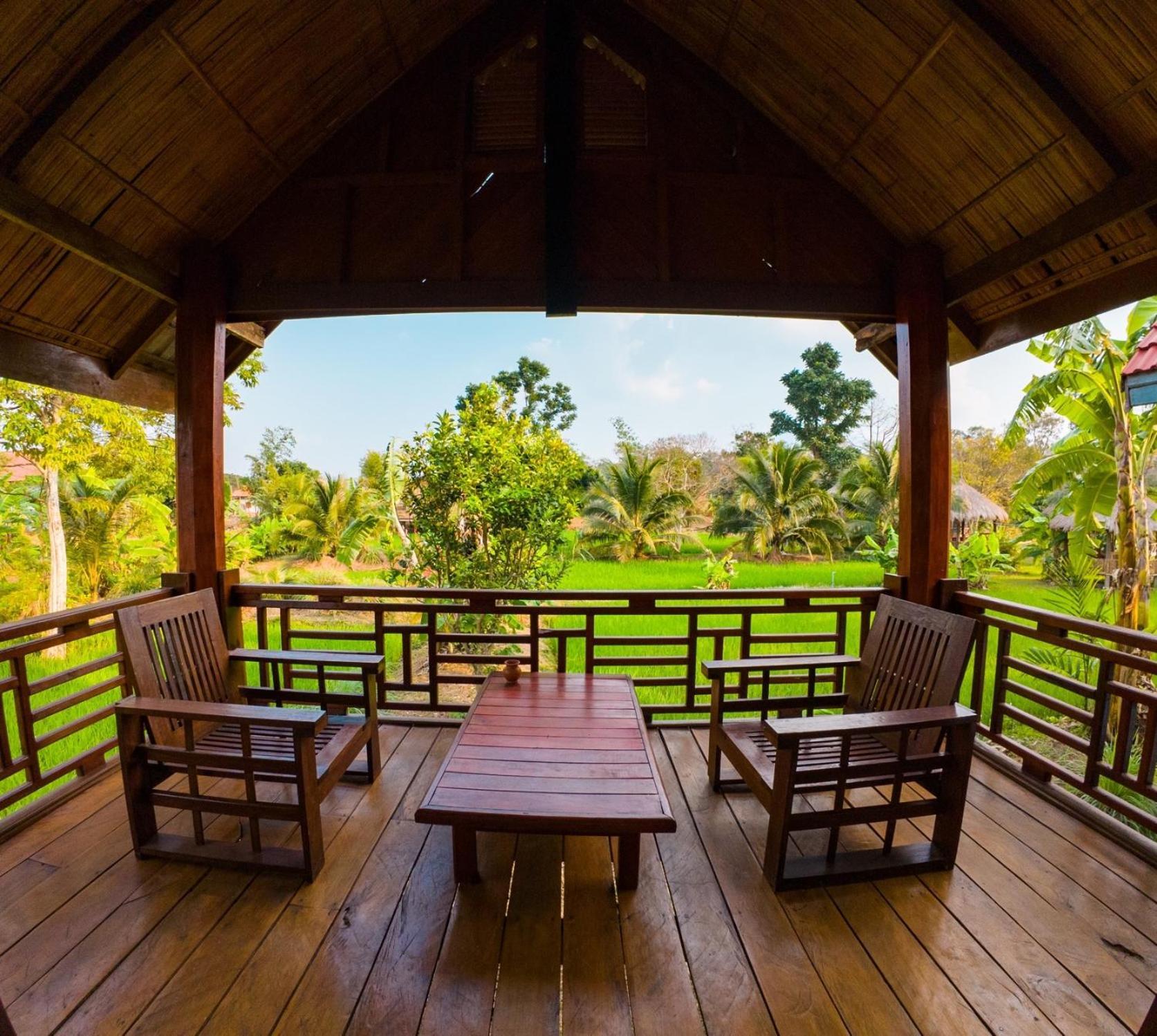Bolaven Garden Bungalow And Tent - Tad Lo Ban Kiangtat Luaran gambar